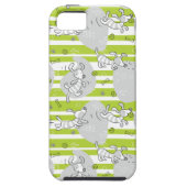 achtergrond van speelpatroon Case-Mate iPhone case (Achterkant)