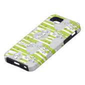 achtergrond van speelpatroon Case-Mate iPhone case (Onderkant)