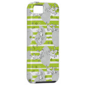achtergrond van speelpatroon Case-Mate iPhone case (Back/Rechts)