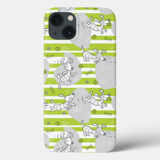 achtergrond van speelpatroon Case-Mate iPhone case (Achterkant)