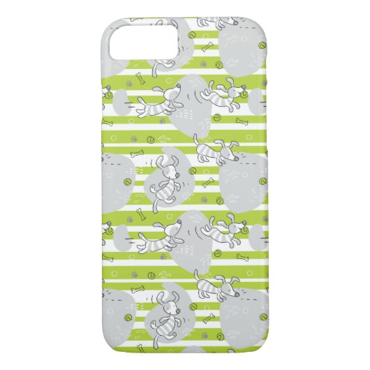 achtergrond van speelpatroon Case-Mate iPhone case (Achterkant)