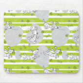 achtergrond van speelpatroon muismat (Voorkant)