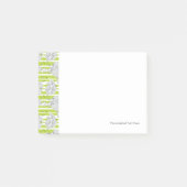 achtergrond van speelpatroon post-it® notes (Voorkant)