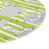 achtergrond van speelpatroon snijplank (Hoek)