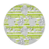 achtergrond van speelpatroon snijplank (Voorkant)