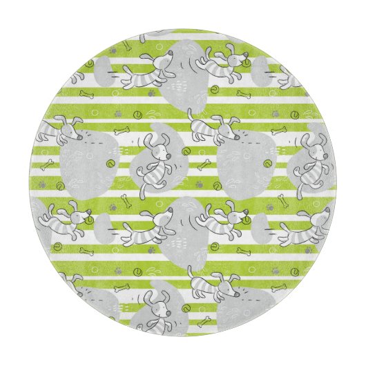 achtergrond van speelpatroon snijplank (Voorkant)