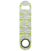 achtergrond van speelpatroon speed flessenopener (Voorkant)