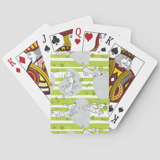 achtergrond van speelpatroon speelkaarten (Achterkant)