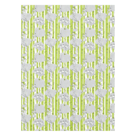 achtergrond van speelpatroon tafelkleed (Voorkant)