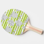 achtergrond van speelpatroon tafeltennisbatje (Zijkant)