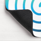 Achtergrond van spiraalvormige kleur muismat (Hoek)