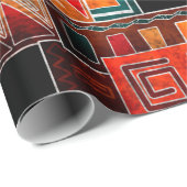 Achtergrond van standaard folkgrunge cadeaupapier (Rol Hoek)