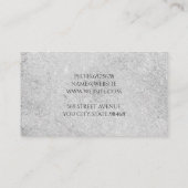 Achtergrond van  structuur tandwielpictogram visitekaartje (Achterkant)