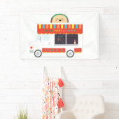 Achtergrond van TACO Truck-verjaardagsfeestje Spandoek (Insitu)