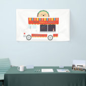 Achtergrond van TACO Truck-verjaardagsfeestje Spandoek (Beurs)