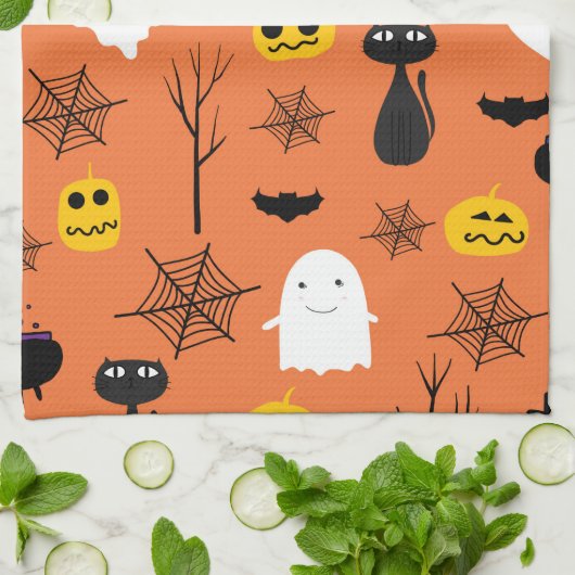 Achtergrond van toegestane symbolen theedoek (Gevouwen)