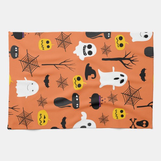 Achtergrond van toegestane symbolen theedoek (Horizontaal)