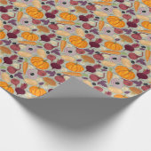 Achtergrond van verse groenten cadeaupapier (Hoek)