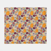 Achtergrond van verse groenten fleece deken (Voorkant (Horizontaal))