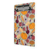 Achtergrond van verse groenten mini klembord (Angled2)