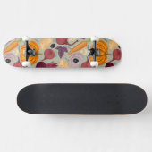 Achtergrond van verse groenten persoonlijk skateboard (Horizontaal)