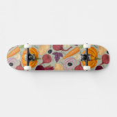Achtergrond van verse groenten persoonlijk skateboard (Horizontaal)