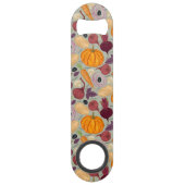 Achtergrond van verse groenten speed flessenopener (Voorkant)