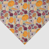 Achtergrond van verse groenten tissuepapier (Detail)