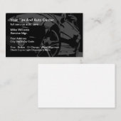 Achtergrond van Visitekaartje over thema voor auto (Voorkant / Achterkant)