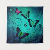 Achtergrond van vlinder textuur wandkleed (Voorkant)