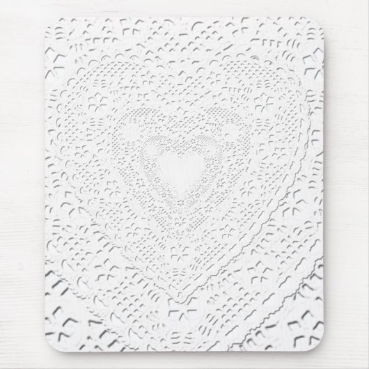 Achtergrond van witte frank voor faux muismat (Voorkant)