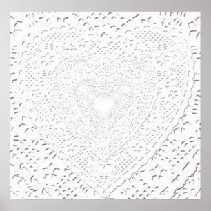 Achtergrond van witte frank voor faux poster