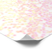 achtergrond van zachte pastelregenboog poster (Hoek)