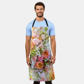 Achtergrond van zomerbloem, bloesems schort (Gedragen)