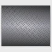 Achtergrond van zwart-wit tot grijs Fade Diamondpl Cadeaupapier (Vlak)