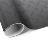 Achtergrond van zwart-wit tot grijs Fade Diamondpl Cadeaupapier (Rol Hoek)