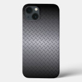 Achtergrond van zwart-wit tot grijs Fade Diamondpl Case-Mate iPhone Case (Achterkant)