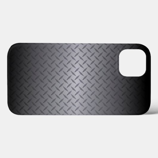 Achtergrond van zwart-wit tot grijs Fade Diamondpl Case-Mate iPhone Case (Achterkant (horizontaal))