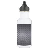 Achtergrond van zwart-wit tot grijs Fade Diamondpl Waterfles (Rechts)