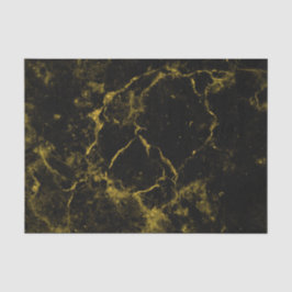 Achtergrond van zwarte gouden marmer tissuepapier