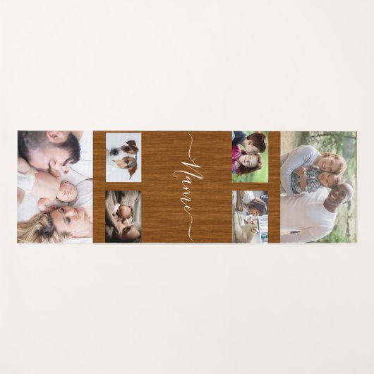 Achtergrond verdieping Creëer Uw eigen fotocollage Yogamat (Voorkant (horizontaal))