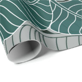  achtergrond verlaat patroonontwerp illustratie cadeaupapier (Rol Hoek)