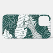  achtergrond verlaat patroonontwerp illustratie Case-Mate iPhone case (Achterkant (horizontaal))