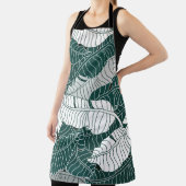 achtergrond verlaat patroonontwerp illustratie schort (Insitu)