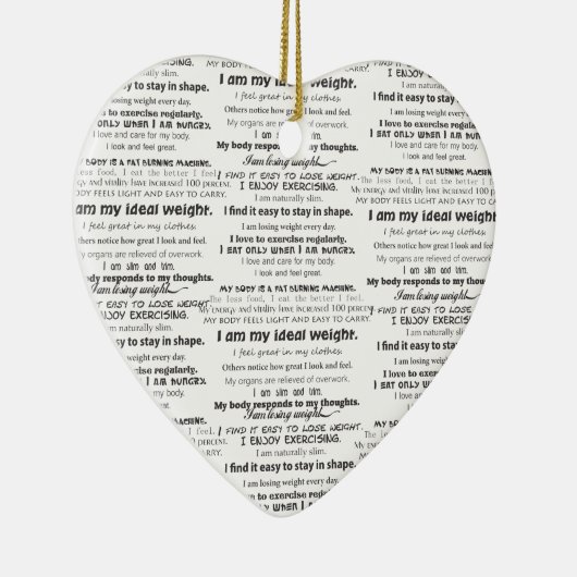 Achtergrond verloren gewicht keramisch ornament (Rechts)