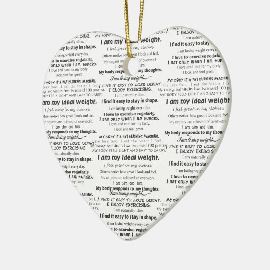 Achtergrond verloren gewicht keramisch ornament (Links)