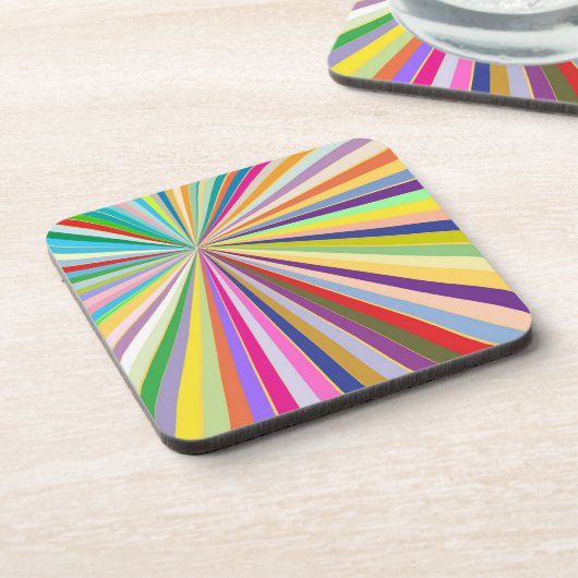 Achtergrond, vers gestript drankjes onderzetter (Linkerzijde)