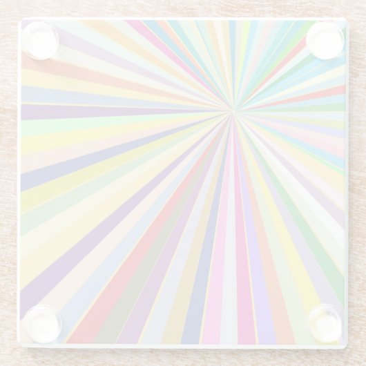 Achtergrond, vers gestript glazen onderzetter (Achterkant)