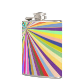 Achtergrond, vers gestript heupfles (Links)