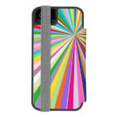 Achtergrond, vers gestript incipio iPhone portemonnee hoesje (Agenda Achterkant)